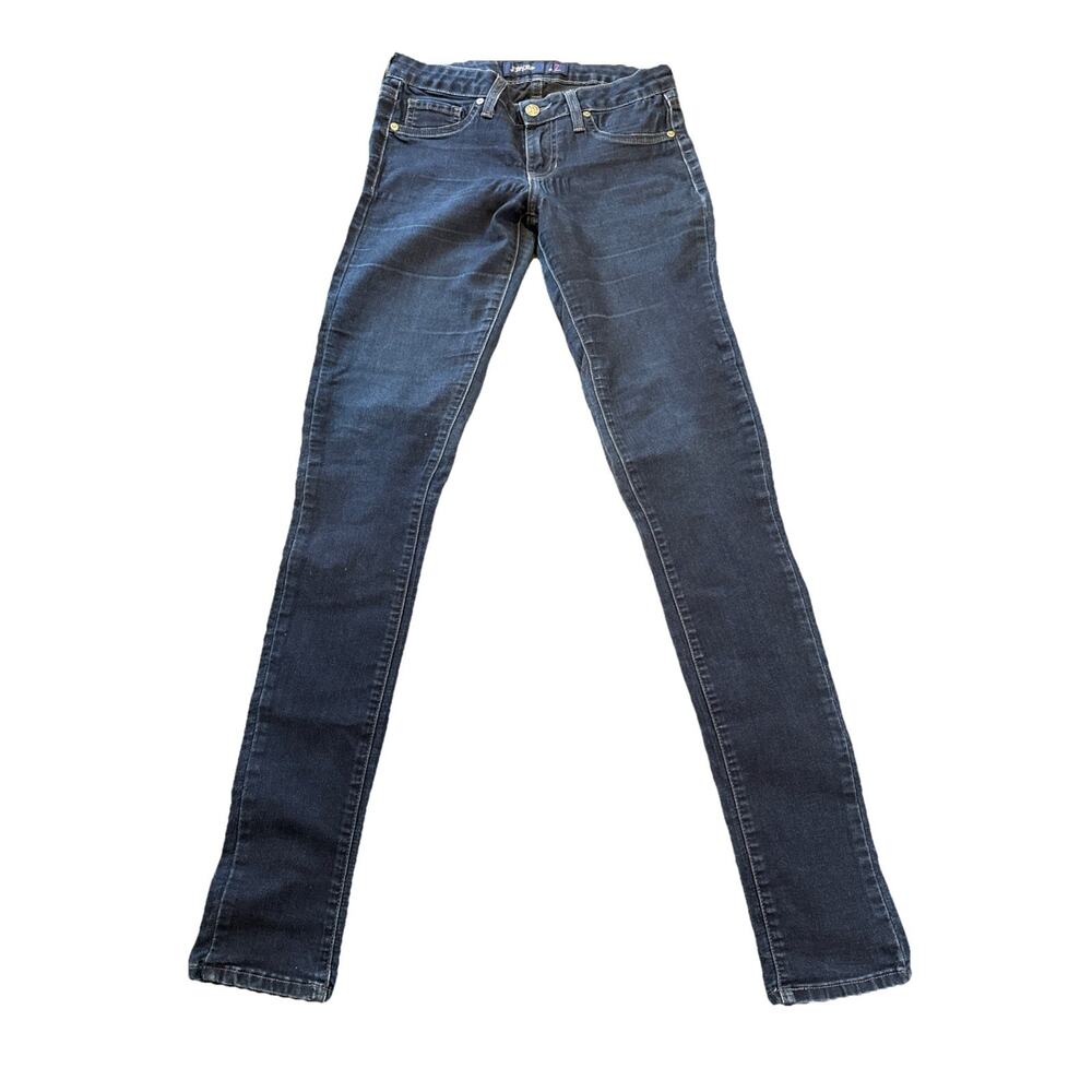 Just USA Women;s Skinny Jeans Stretch Denim Blue Dark Wash Size 7